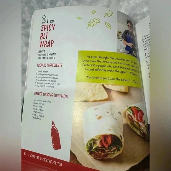 The Complete CookBook for Young Chefs Hardcover 100 Recipes - Picture 4 of 6